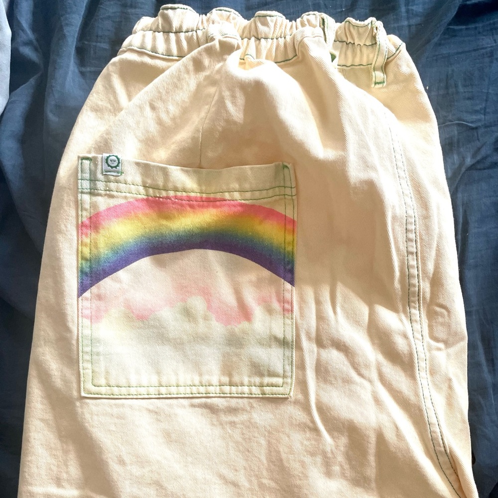 Big Bud Press Rare Rainbow Airbrush Work Pants in 3XL